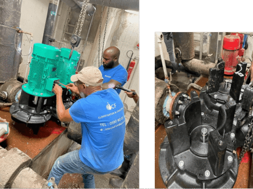 pompes de circulation Eau Glacée